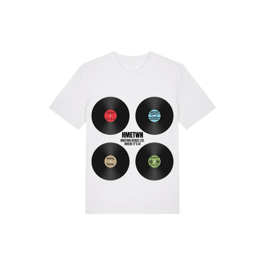 Records Tee *WHITE*